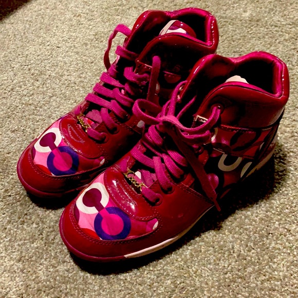 Pink Coach shoes - Picture 1 of 5